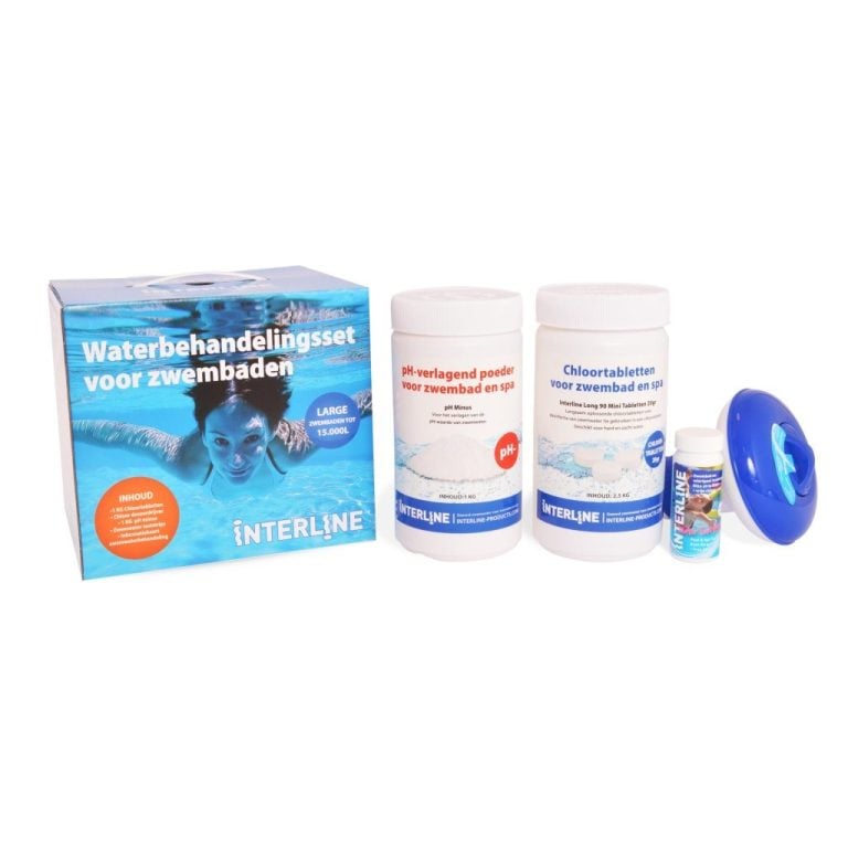 Interline Zwembad Chloor Starterspakket Large Organisch | Kopen bij Flickmyhouse