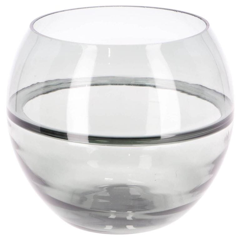 Light & Living Glazen Theelichthouder Solis 15 cm Grijs/Transparant | Kopen bij Flickmyhouse