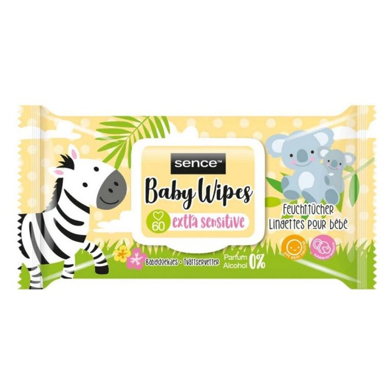 Sence Babydoekjes Extra Sensitive 60 Stuks | Kopen bij Flickmyhouse