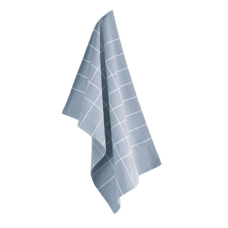 Byrklund Theedoek Geruit 50x70 cm Blauw/Wit/Katoen | Kopen bij Flickmyhouse