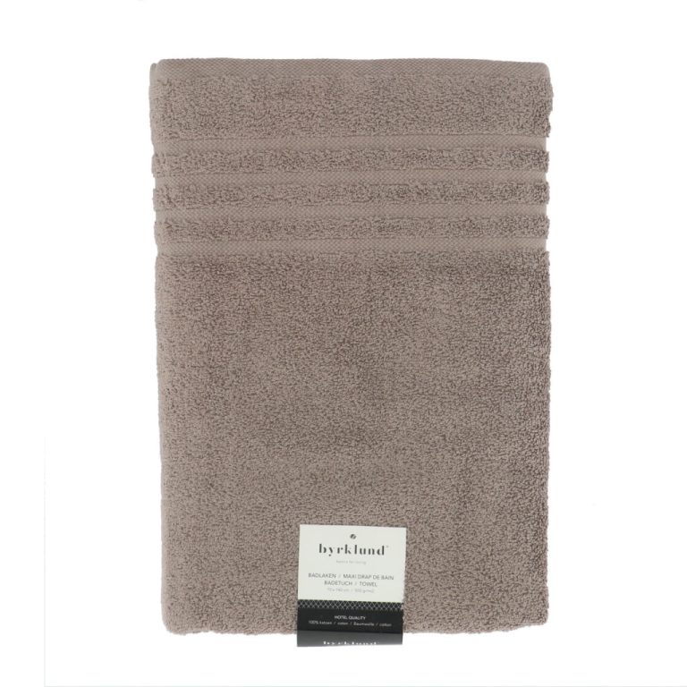 Byrklund Badhanddoek 70x140 cm Taupe | Kopen bij Flickmyhouse