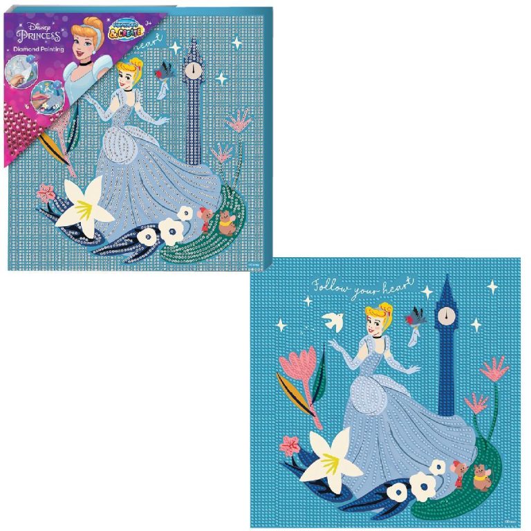 Disney Princess Diamond Painting Canvas XL | Kopen bij Flickmyhouse