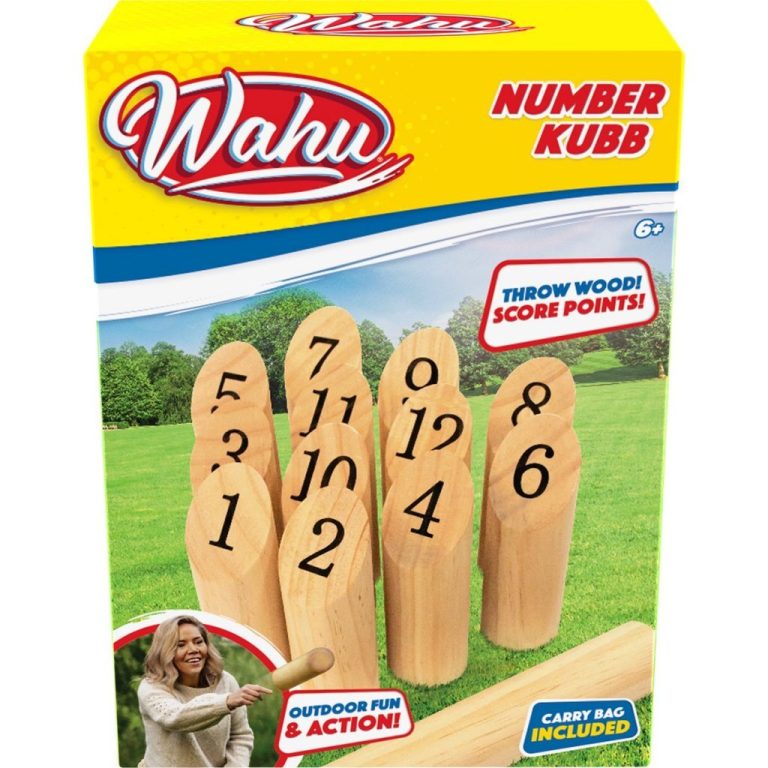 Wahu Houten Number Kubb Spel | Kopen bij Flickmyhouse