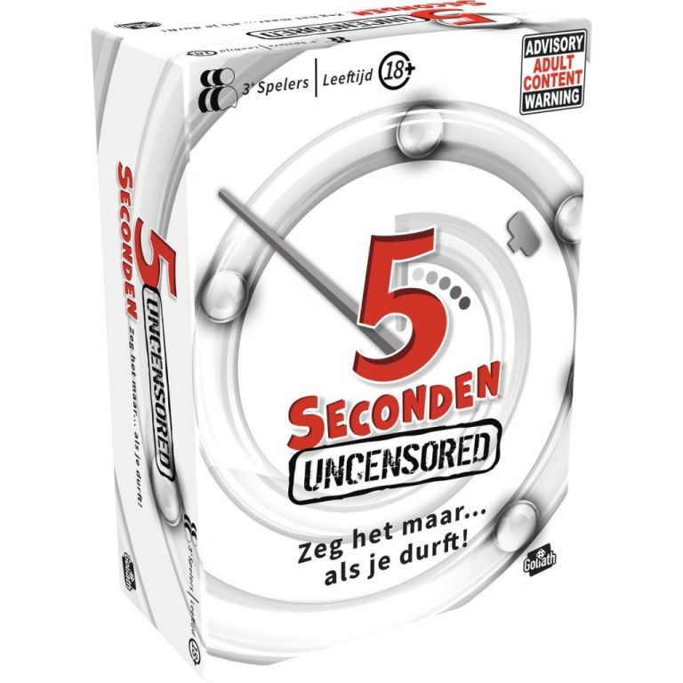 Goliath 5 Seconds 18+ Partyspel | Kopen bij Flickmyhouse