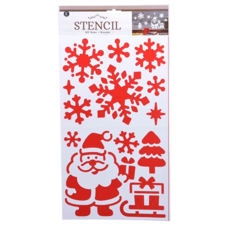 Decoris Kerstfiguren Stencils Assorti | Kopen bij Flickmyhouse