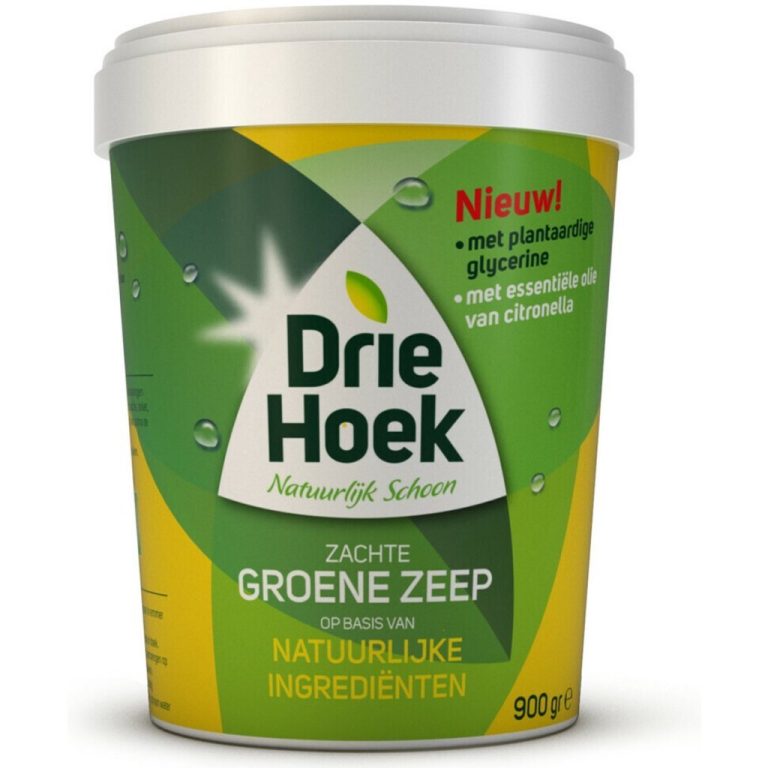 Driehoek Groene Zeep 900 gr | Kopen bij Flickmyhouse