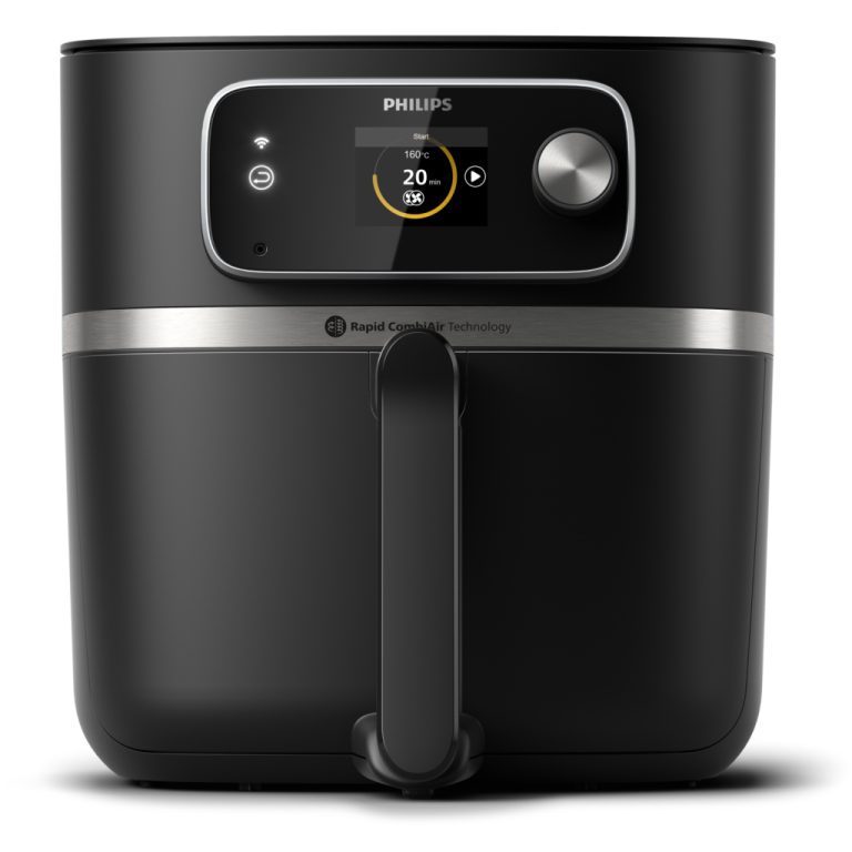 Philips HD9880/90 7000 Series Airfryer Combi Connected XXL 8.3L 2200W Zwart/RVS | Kopen bij Flickmyhouse