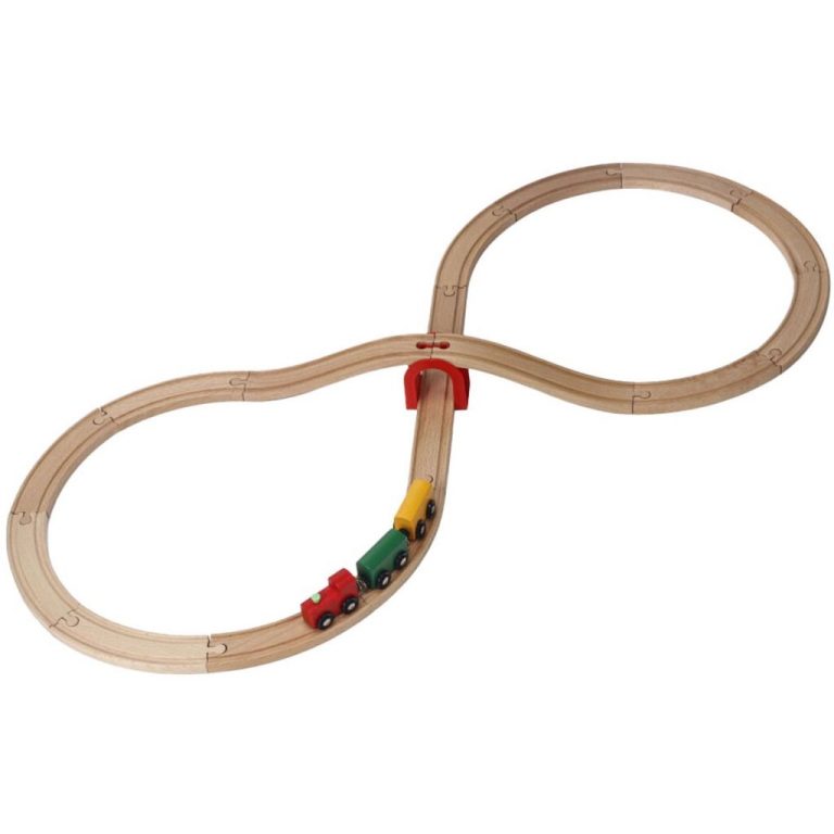 Houten Treinbaan 20-delig | Kopen bij Flickmyhouse