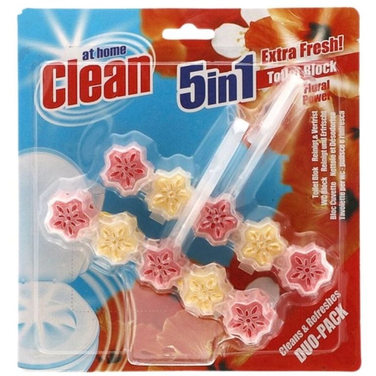 At Home Clean Toiletblok Floral Power 2x45 gr | Kopen bij Flickmyhouse