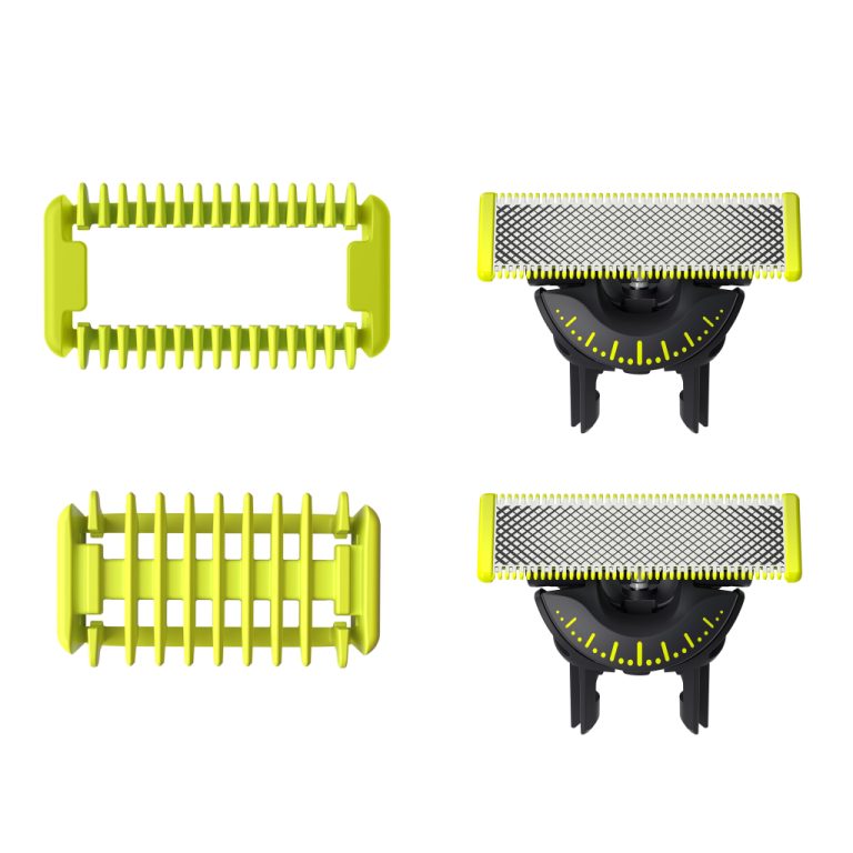 Philips QP624/50 OneBlade 360 Vervangmesjes 2 Stuks Limoen/Zilver | Kopen bij Flickmyhouse