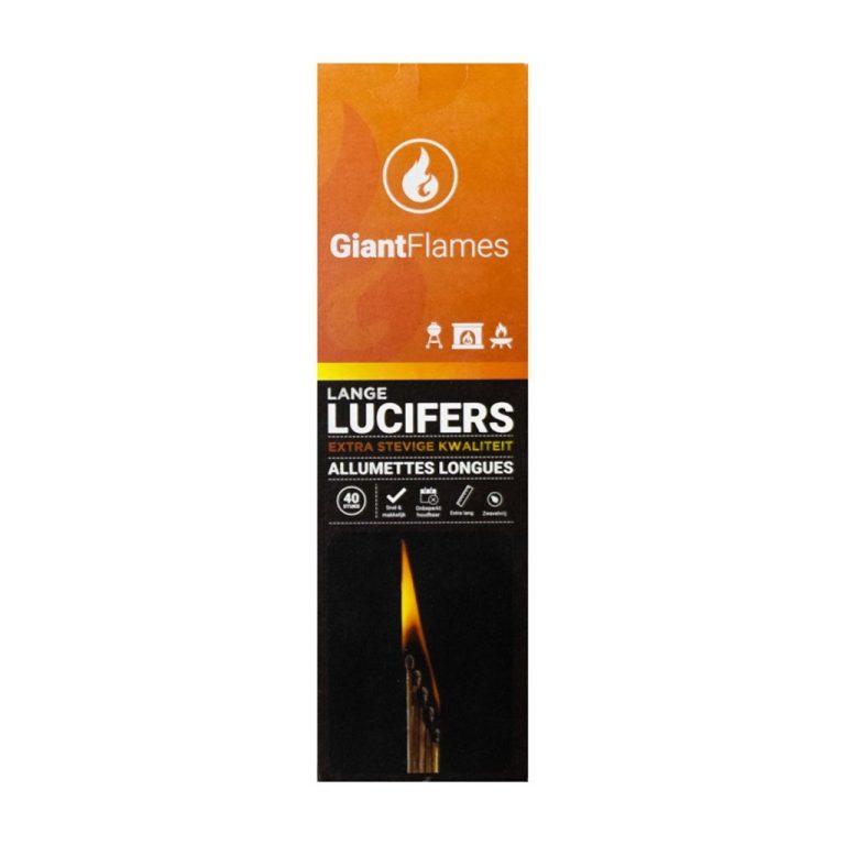 Giant Flames Lange Lucifers 40 Stuks | Kopen bij Flickmyhouse
