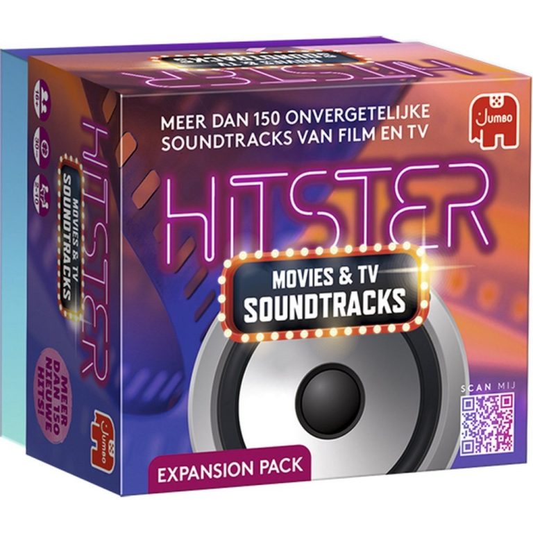 Jumbo Hitster Movies + TV Soundtracks Uitbreiding Partyspel | Kopen bij Flickmyhouse