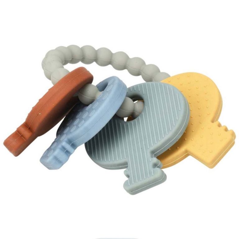 Siliconen Bijtring Sleutelbos | Kopen bij Flickmyhouse