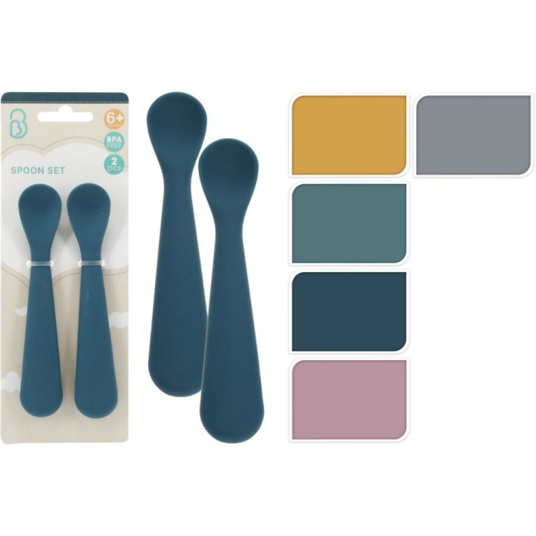 Siliconen Lepels 2 Stuks Assorti | Kopen bij Flickmyhouse