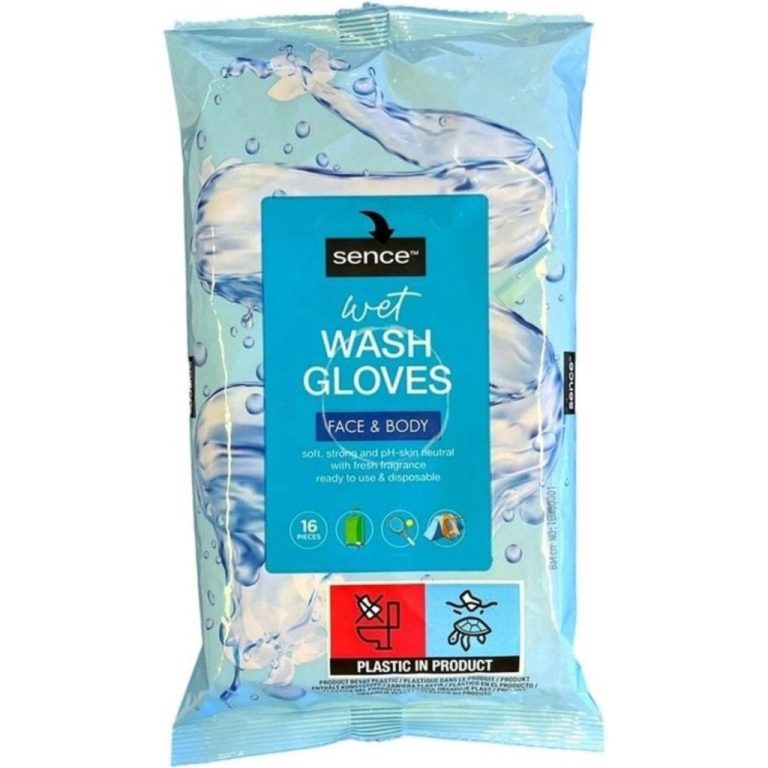 Sence Wegwerp Natte Washandjes 16 Stuks | Kopen bij Flickmyhouse