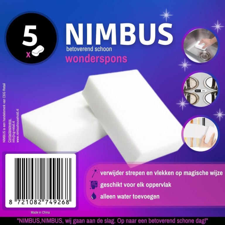 Nimbus Wonderspons 5 Stuks | Kopen bij Flickmyhouse