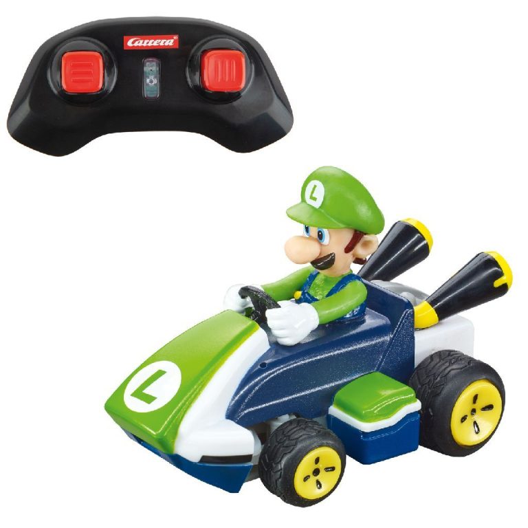 Carrera RC Nintendo Luigi Mini 1:50 | Kopen bij Flickmyhouse