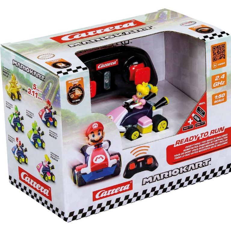 Carrera RC Nintendo Peach Mini 1:50 | Kopen bij Flickmyhouse