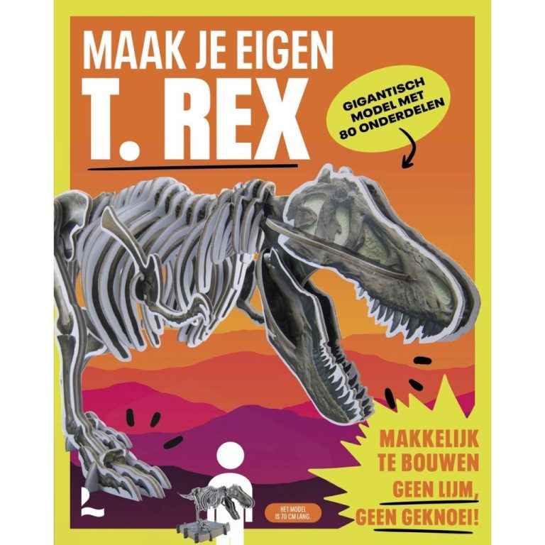Boek Maak Je Eigen T-Rex | Kopen bij Flickmyhouse