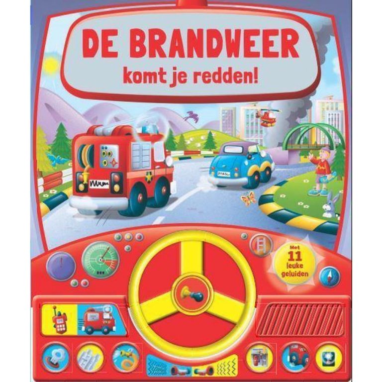 Geluidenboek De Brandweer Komt Je Redden | Kopen bij Flickmyhouse
