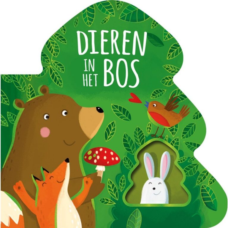 Kartonboek Dieren In Het Bos | Kopen bij Flickmyhouse