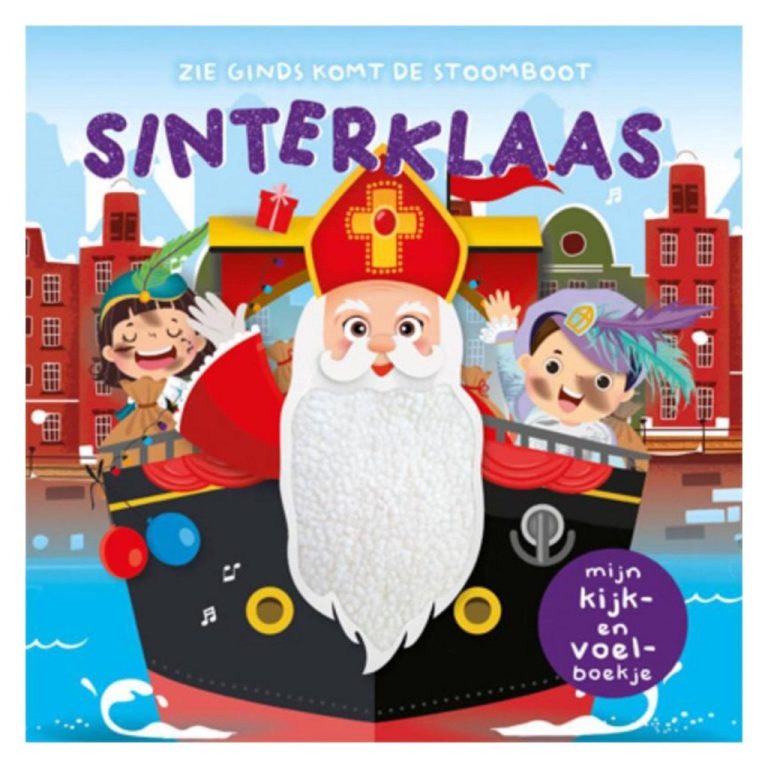 Boek Mijn Kijk en Voelboekje Sinterklaas | Kopen bij Flickmyhouse