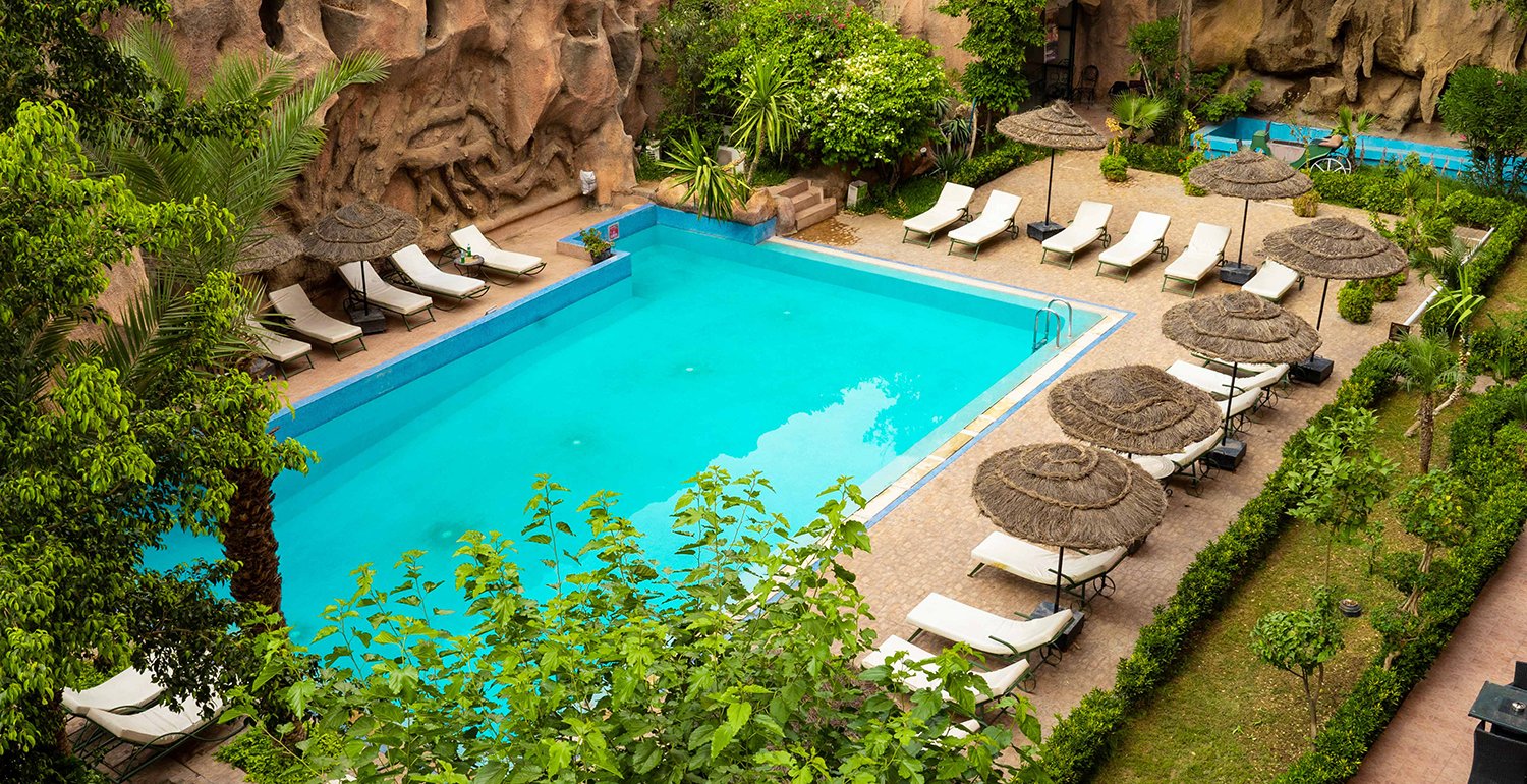 LiggingGelegen in de moderne wijk Gueliz