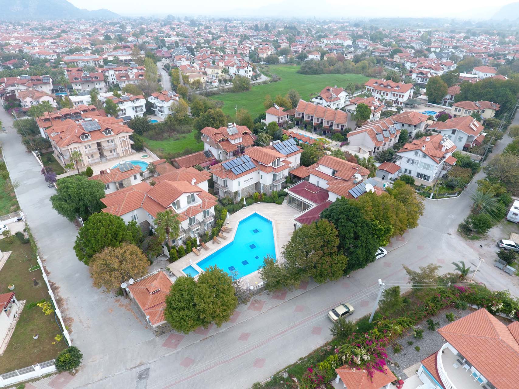 LiggingBasar Hotel ligt midden in het centrum van Dalyan