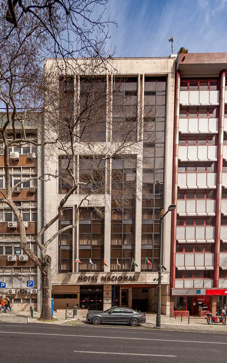 LiggingHotel Nacional ligt zeer centraal in Lissabon