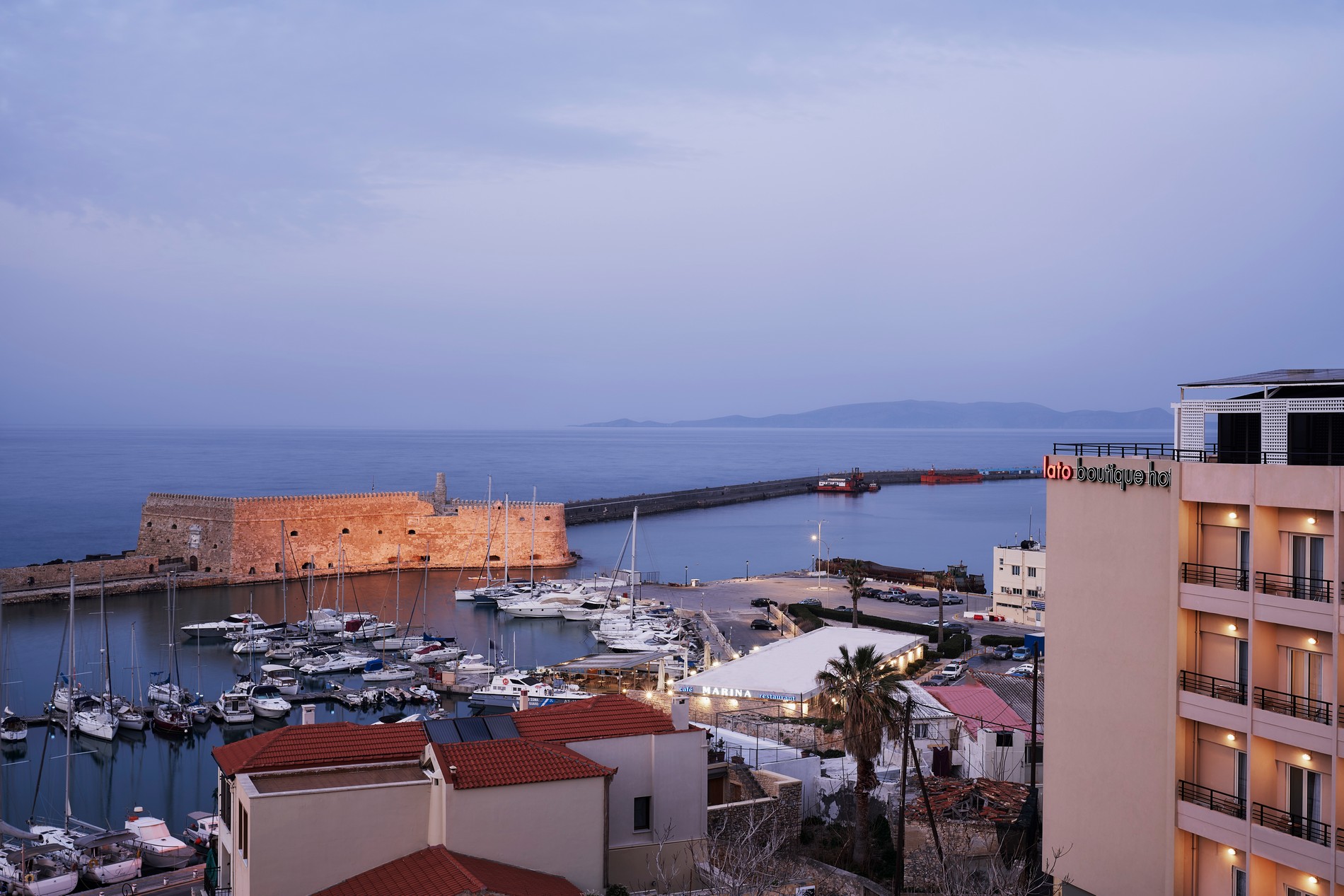 LiggingLato Annex Boutique Rooms ligt in het hart van Heraklion