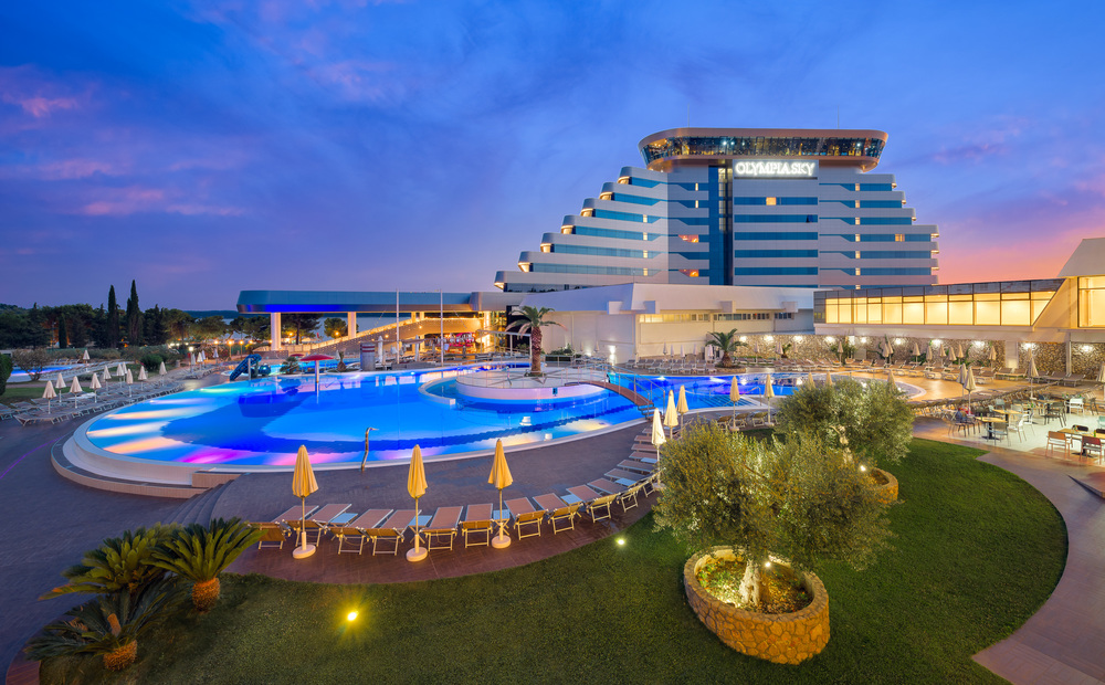 LiggingDit hotel ligt direct aan het strand