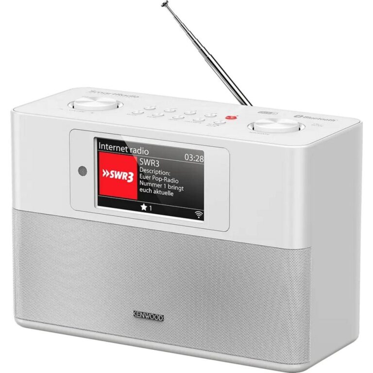 Kenwood CR-ST200S-W Smart Radio Wit | Kopen bij Flickmyhouse