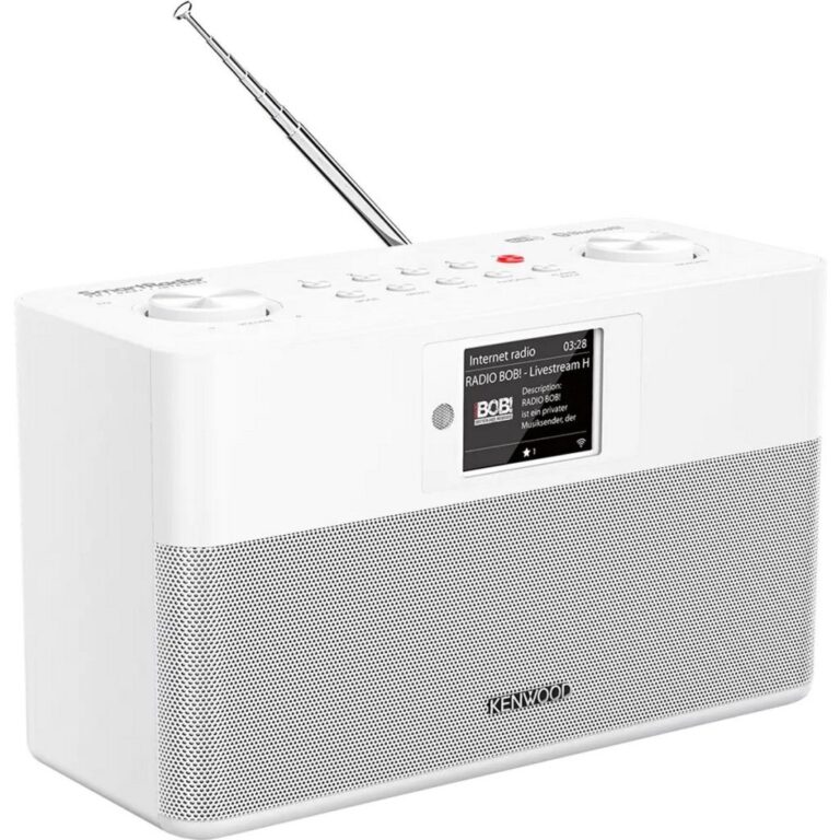 Kenwood CR-ST120S-W Smart Radio met DAB+ Wit | Kopen bij Flickmyhouse