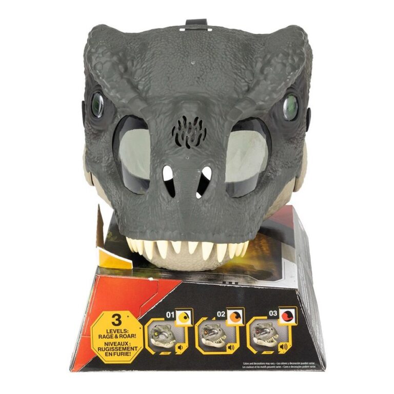 Jurassic World Masker Rage and Roar T-Rex + Licht en Geluid | Kopen bij Flickmyhouse