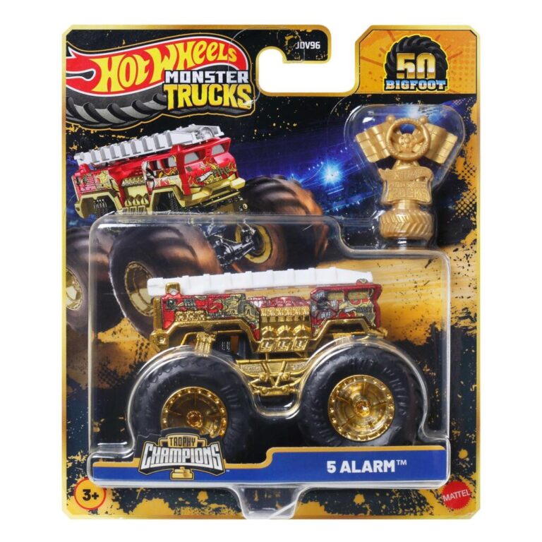 Hot Wheels Monster Truck Bigfoot Trophy Champions Assorti | Kopen bij Flickmyhouse