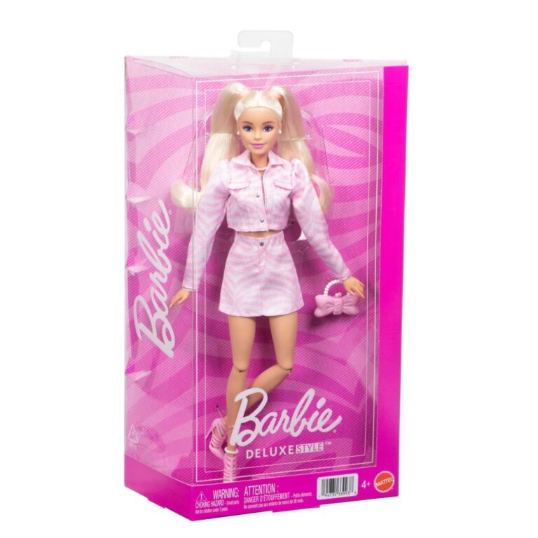 Barbie Deluxe Style Pop Pink Demin Jacket | Kopen bij Flickmyhouse