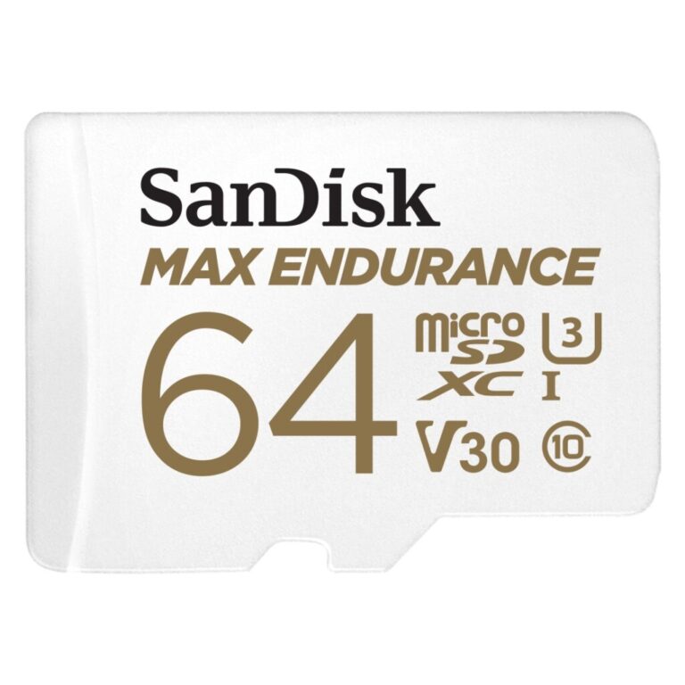Sandisk Max Endurance Micro SD Geheugenkaart 64 GB | Kopen bij Flickmyhouse