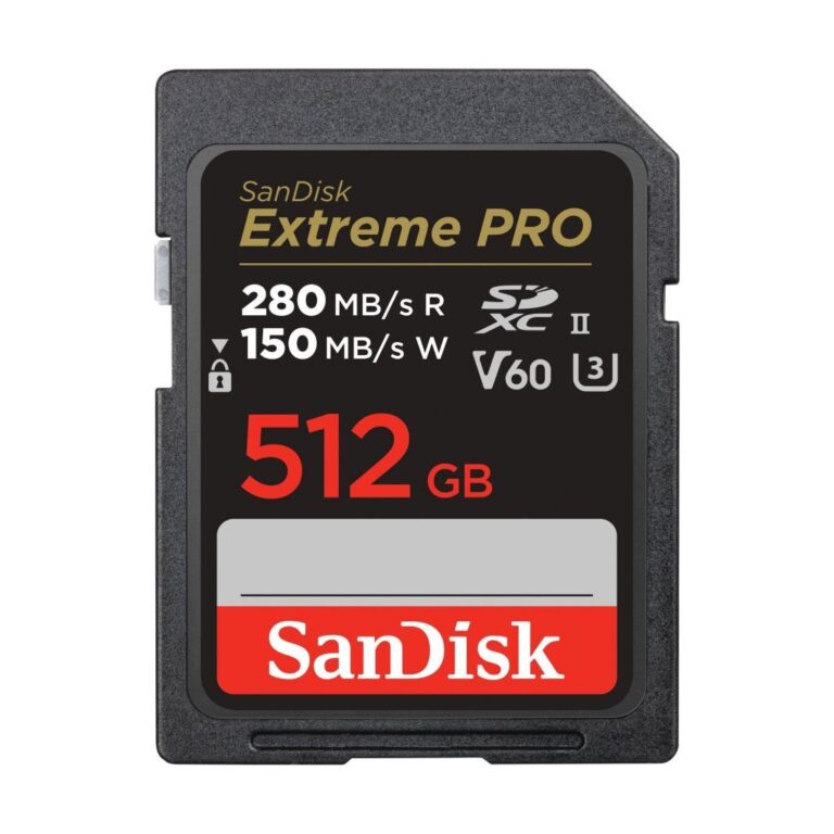 Sandisk Extreme PRO Geheugenkaart 512GB 280mb/s 150mb/s | Kopen bij Flickmyhouse