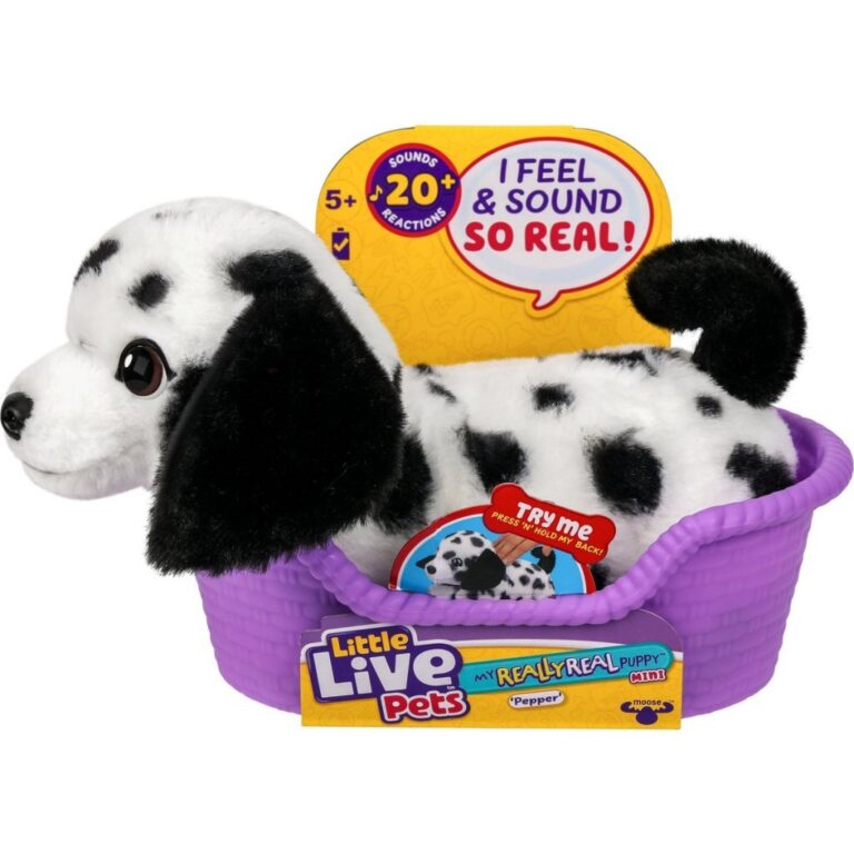 Little Live Pets My Really Real Puppy Mini's Pepper de Dalmati&euml;r + Geluid | Kopen bij Flickmyhouse