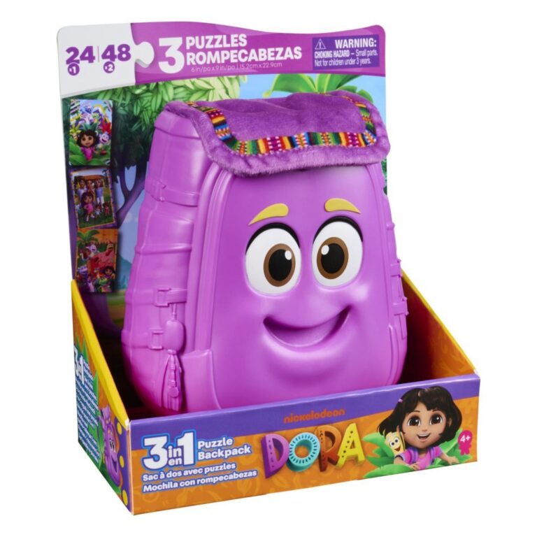 Dora 3in1 Puzzel Rugzak 24-48 Stukjes | Kopen bij Flickmyhouse