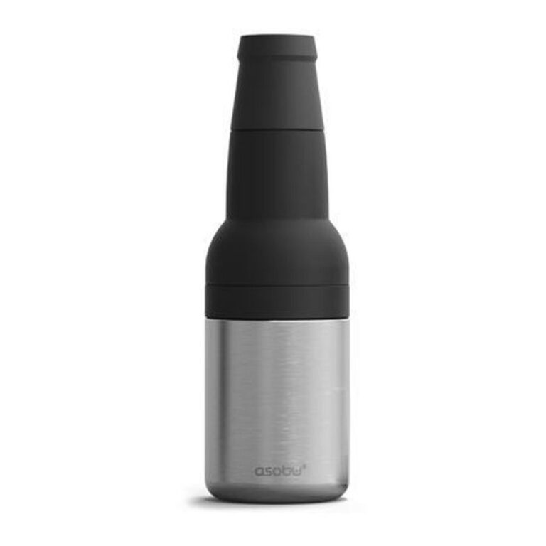 Asobu Fresh and Go Thermosbeker 0.33L Zwart/RVS | Kopen bij Flickmyhouse