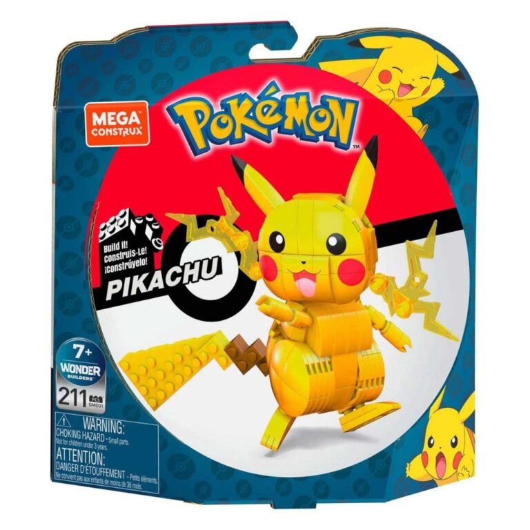 Pok&eacute;mon Mega Construx Pikachu | Kopen bij Flickmyhouse