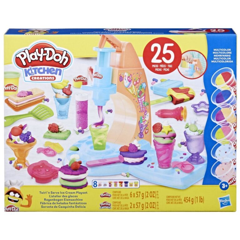 Play-Doh Kitchen Creations Twirl and Serve IJsset | Kopen bij Flickmyhouse