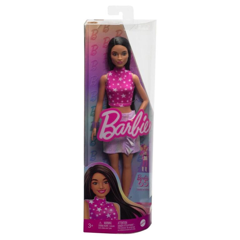 Barbie Fashionista Pop Roze Trui Donker Haar | Kopen bij Flickmyhouse