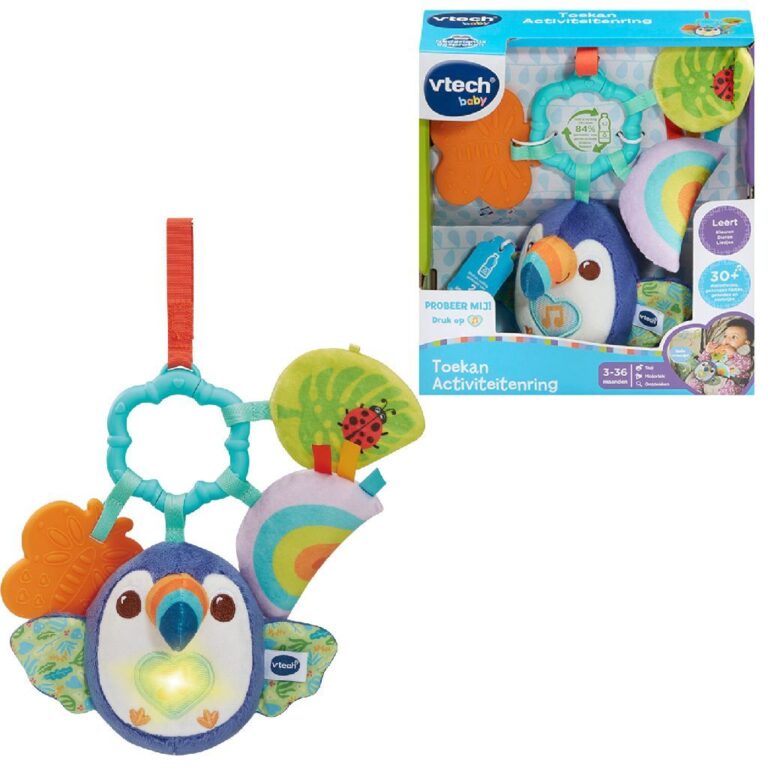VTech Baby Toekan Activiteitenring + Licht en Geluid | Kopen bij Flickmyhouse