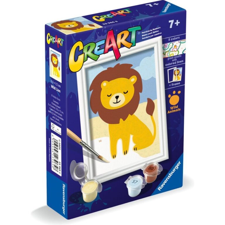 Ravensburger CreArt Schilderen op Nummer Wilde Leeuw | Kopen bij Flickmyhouse