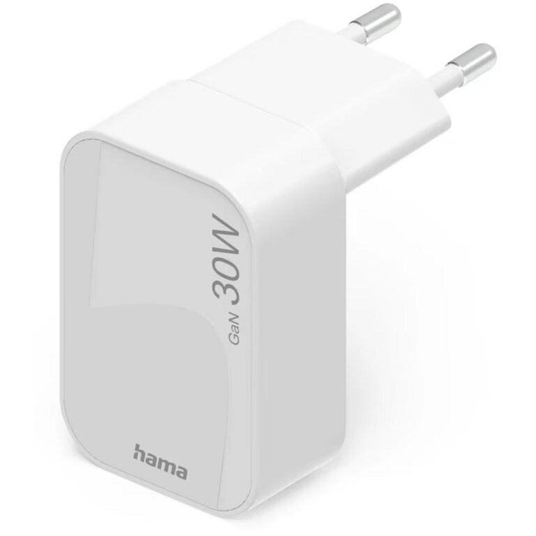 Hama Snellader GaN 1x USB-C PD 30W Wit | Kopen bij Flickmyhouse