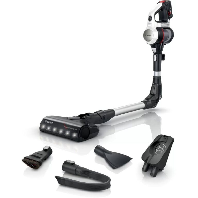 Bosch BBS711W Steelstofzuiger Wit/Zwart | Kopen bij Flickmyhouse