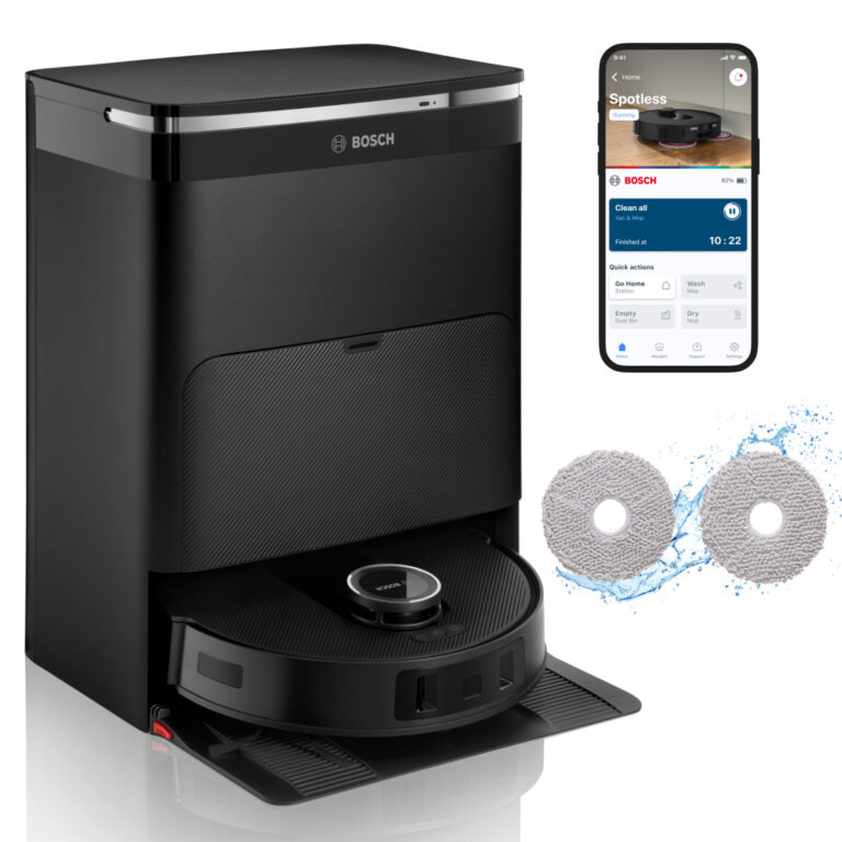 Bosch BCRDW3B Robotstofzuiger Zwart | Kopen bij Flickmyhouse