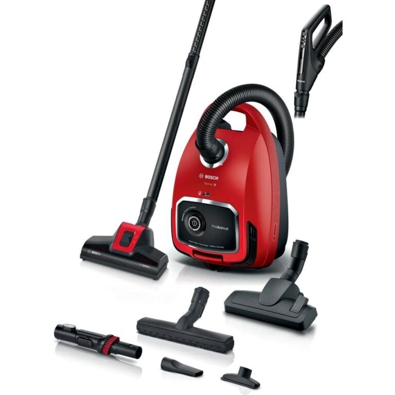 Bosch BGL6PET3 Stofzuiger 700W Rood/Zwart | Kopen bij Flickmyhouse